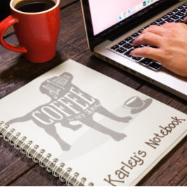 Personalisierter Hundefreund Notizblock