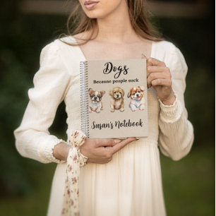 Personalisierter Hundefreund Notizblock