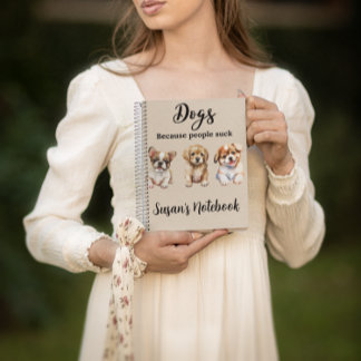 Personalisierter Hundefreund Notizblock