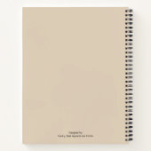 Personalisierter Hundefreund Notizblock (Rückseite)