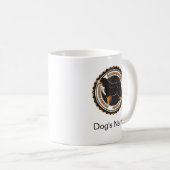 Personalisierter Hundehund Bernese Kaffeetasse (VorderseiteRechts)