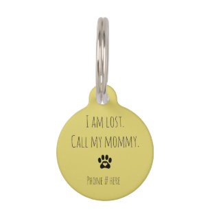 Personalisierter Hundehund Tiermarke