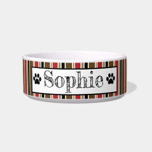 Personalisierter Hundekatzen Haustier: Napf