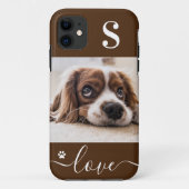 Personalisierter Hundeliebhaber des Fotos Case-Mate iPhone Hülle (Rückseite)