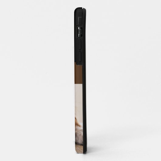 Personalisierter Hundeliebhaber des Fotos Case-Mate iPhone Hülle (Hinten/Links)