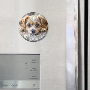 Personalisierter Hundeliebhaber des Fotos Magnet