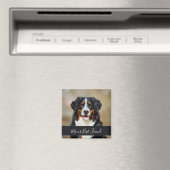 Personalisierter Hundemagnet mit Foto Magnet (In Situ (Geschirrspüler))