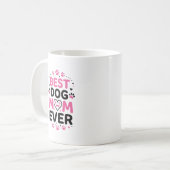Personalisierter Hundemutter-Becher - Benutzerfoto Kaffeetasse (Vorderseite Links)