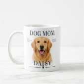 Personalisierter Hundemutter-Becher mit individuel Kaffeetasse (Links)