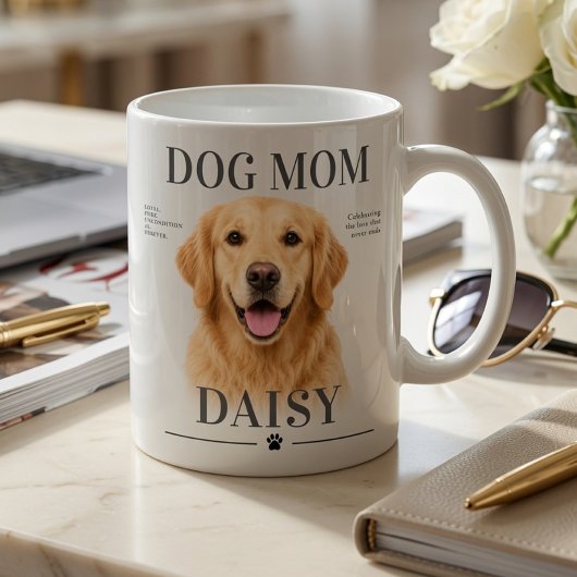 Personalisierter Hundemutter-Becher mit individuel Kaffeetasse