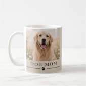 Personalisierter Hundemutter-Foto-Becher | Benutze Kaffeetasse (Links)