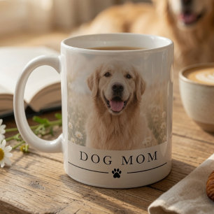 Personalisierter Hundemutter-Foto-Becher Benutze Kaffeetasse