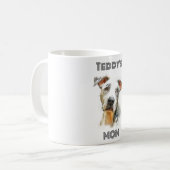 Personalisierter Hundemutter-Foto-Becher | Individ Kaffeetasse (Vorderseite Links)