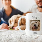 Personalisierter Hundemutter-Foto-Becher | Individ Kaffeetasse