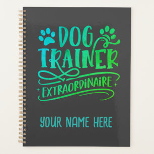 Personalisierter Hundetrainer Planer