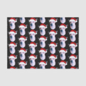 Personalisierter Hundeweihen Seidenpapier (Vorderseite)