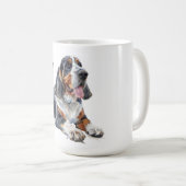 Personalisierter Hundshund Kaffeetasse (VorderseiteRechts)