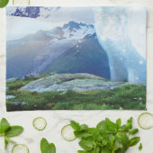 Personalisierter Husky-Hund Geschirrtuch (Gefaltet)