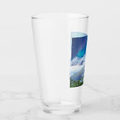 Personalisierter Husky-Hund Glas (Rechts)