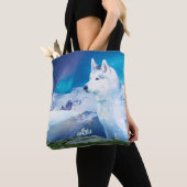 Personalisierter Husky-Hund Tasche (Von Nahem)