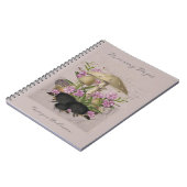 Personalisierter Igel und Ephemera Notizblock (Linke Seite)