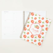 Personalisierter Illustrierter Pfirsiname Planer (Anzeige)