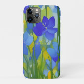 PERSONALISIERTER Impressionist Texas Bluebonnets Case-Mate iPhone Hülle (Rückseite)