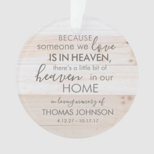 Personalisierter in Himmelsakrylorischer Ornament