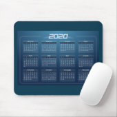 Personalisierter individuell angepasster Kalender Mousepad (Mit Mouse)