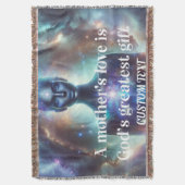 Personalisierter Individuelle Name Blanket Decke (Vorderseite Vertikal)