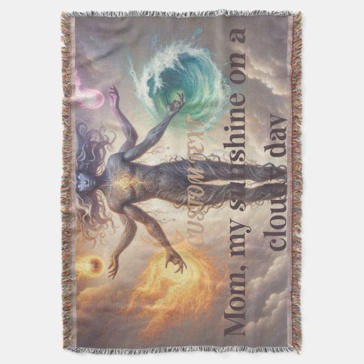 Personalisierter Individuelle Name Blanket Decke (Vorderseite Vertikal)