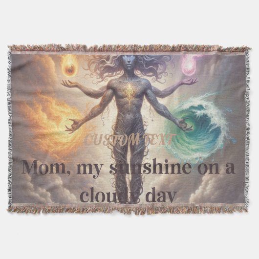 Personalisierter Individuelle Name Blanket Decke (Vorderseite)