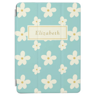 Personalisierter Individuelle Name Daisy Floral Ni iPad Air Hülle