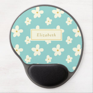 Personalisierter Individuelle Name Daisy Niedliche Gel Mousepad