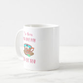 Personalisierter Individuelle Name Funny Niedlich Kaffeetasse (Vorderseite Links)