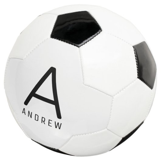 Personalisierter Individuelle Name Fußball (Dreiviertel)