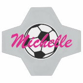 Personalisierter individuelle Name Fußball für Kin (Flach)