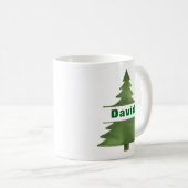 Personalisierter Individuelle Name Kaffeetasse (VorderseiteRechts)