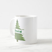 Personalisierter Individuelle Name Kaffeetasse (Vorderseite Links)