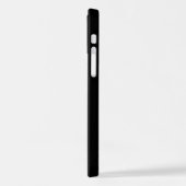 Personalisierter Individuelle Name Minimale iPhone iPhone Hülle (Linke Seite)