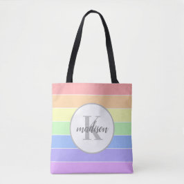Personalisierter Individuelle Name Monogramm Regen Tasche