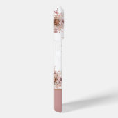 Personalisierter Individuelle Name Rosa Blüte Case-Mate iPhone Hülle (Rückseite / Rechts)