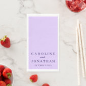 Personalisierter Individuelle Name Stilvolle moder Serviette (Beispiel)