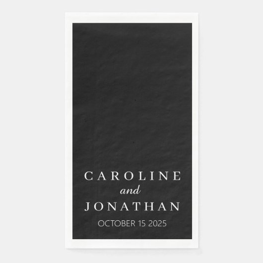 Personalisierter Individuelle Name Stilvolle moder Serviette (Vorderseite)