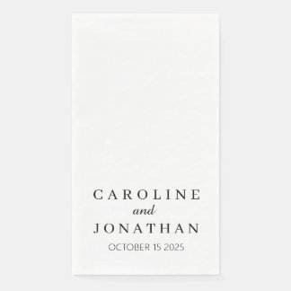 Personalisierter Individuelle Name Stilvolle moder Serviette
