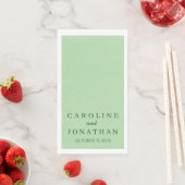 Personalisierter Individuelle Name Stilvolle moder Serviette (Beispiel)