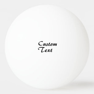 Personalisierter individuelle Name Tischtennisball