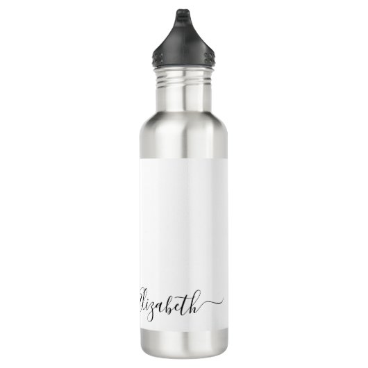 Personalisierter individuelle Name tumbler Elizabe Edelstahlflasche (Rechts)