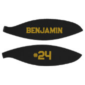 Personalisierter Individuelle Name und Anzahl Bask Basketball (Panele)