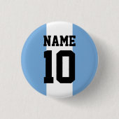 Personalisierter individuelle Name und Nummer Arge Button (Vorderseite)